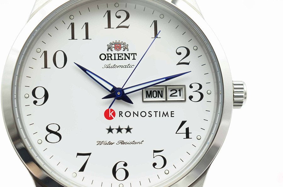 Часы Orient AB0B004W (FAB0B004W) — автокварц (кинетик), металл