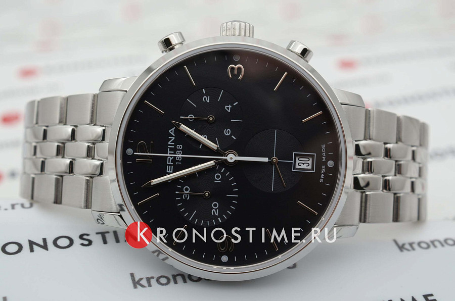 Часы Certina DS Caimano Chronograph C035.417.11.057.00 — нержавеющая сталь, мужские