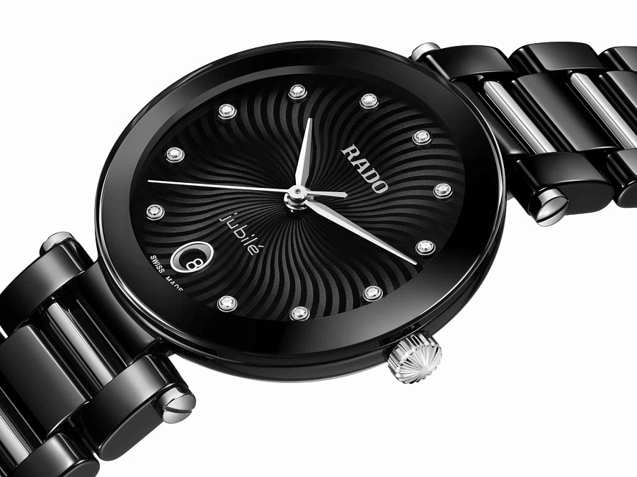 Часы Rado LaCoupole Diamonds R22243703 — кварцевые, керамика