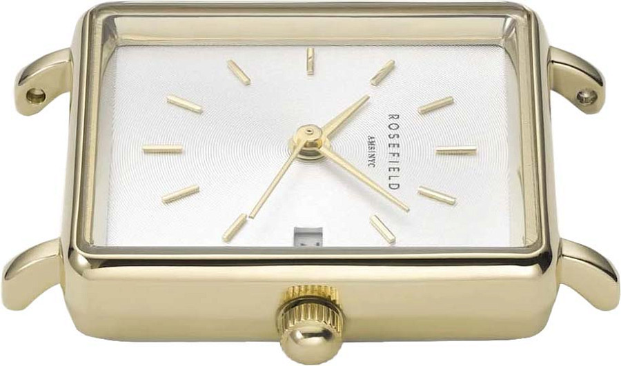 Часы Rosefield The Boxy XS QMWSG-Q021 — женские, золотистый