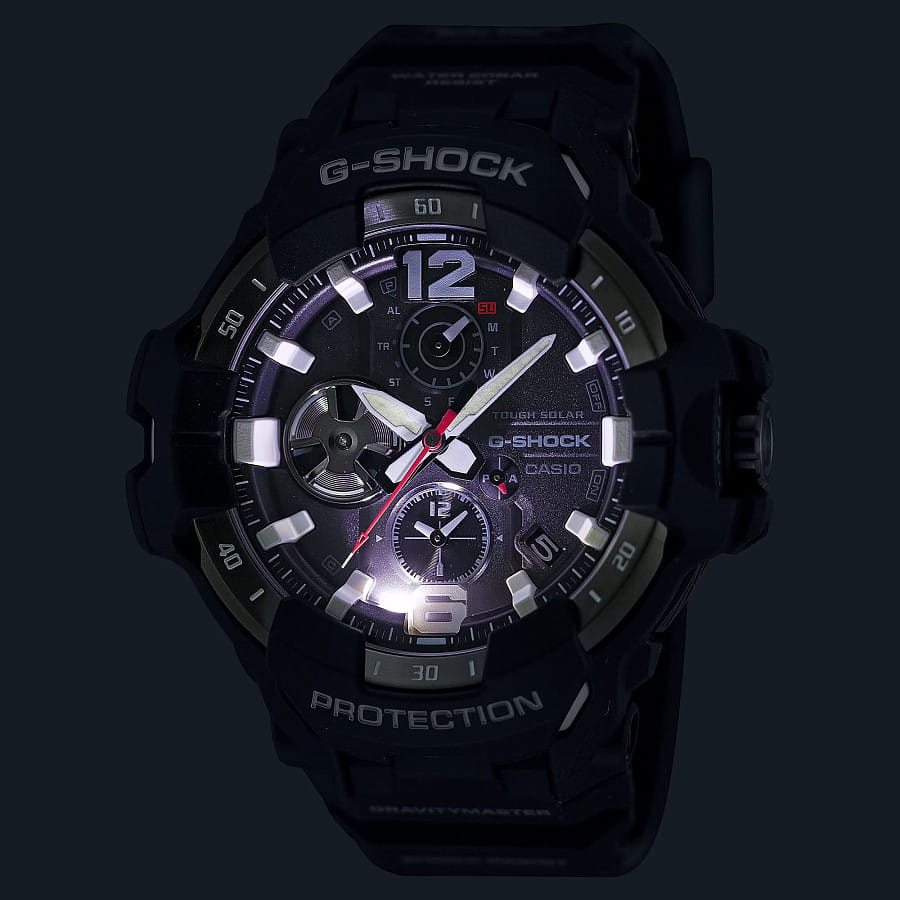 Часы Casio G-Shock GR-B300H-5A — мужские, полимер