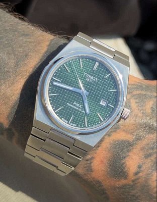 Фото покупателя: Швейцарские механические наручные часы Tissot PRX T137.407.11.091.00