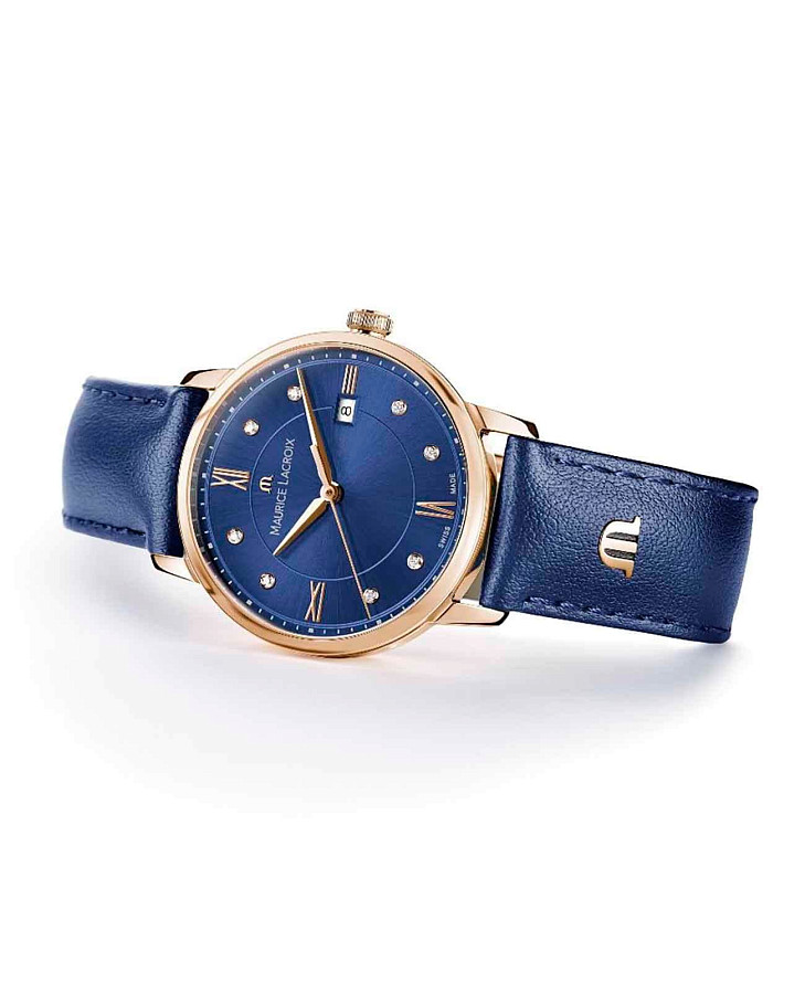 Часы Maurice Lacroix Eliros Date EL1094-PVP01-450-1 — женские, кожаный