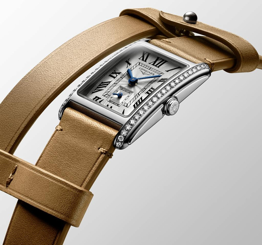 Часы Longines DolceVita L5.255.0.71.B — женские, кожаный