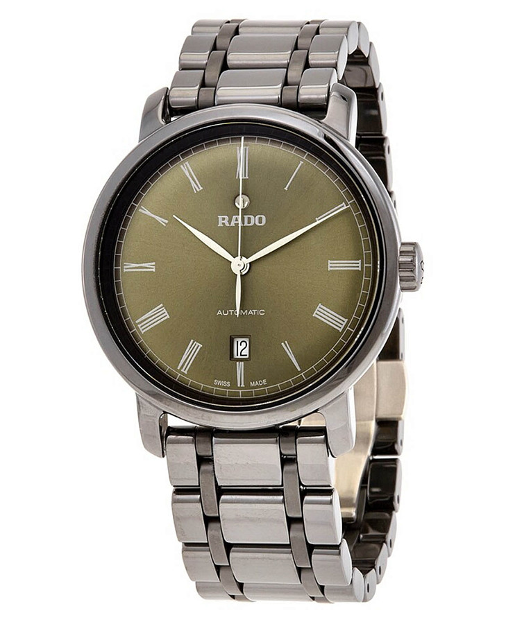 Часы Rado Diamaster R14805112 — мужские, зеленый