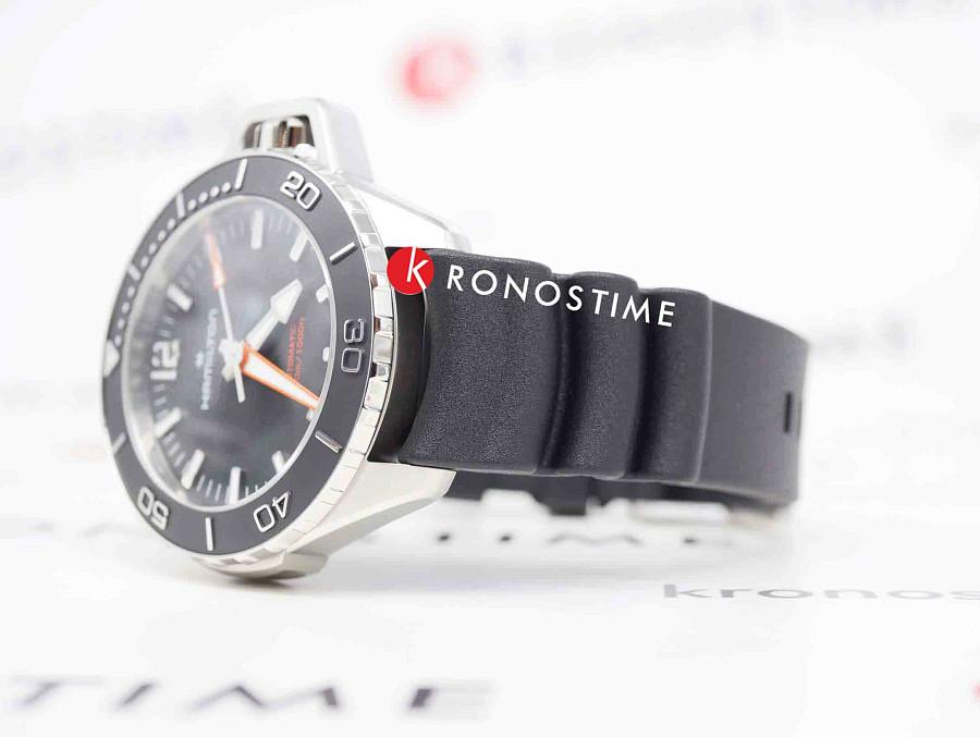 Часы Hamilton Khaki Navy Frogman Auto H77455330 — сталь металл, Швейцария
