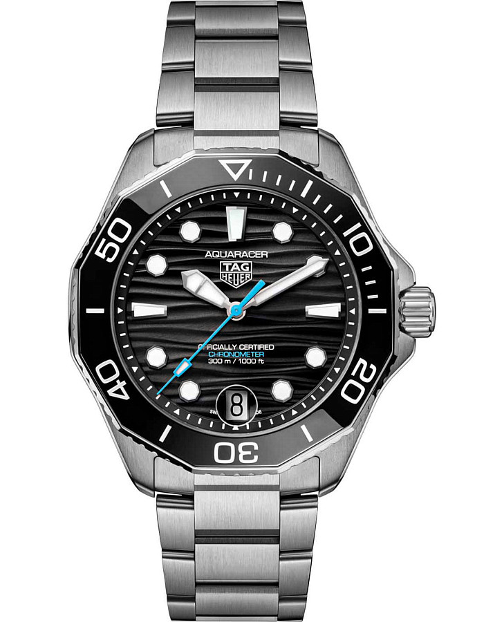 Часы TAG Heuer Aquaracer Professional 300 Date WBP5110.BA0013 — мужские, черный