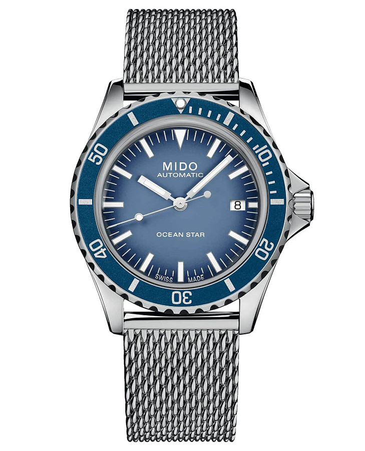 Часы Mido Ocean Star Tribute M026.807.11.041.01 — мужские, синий