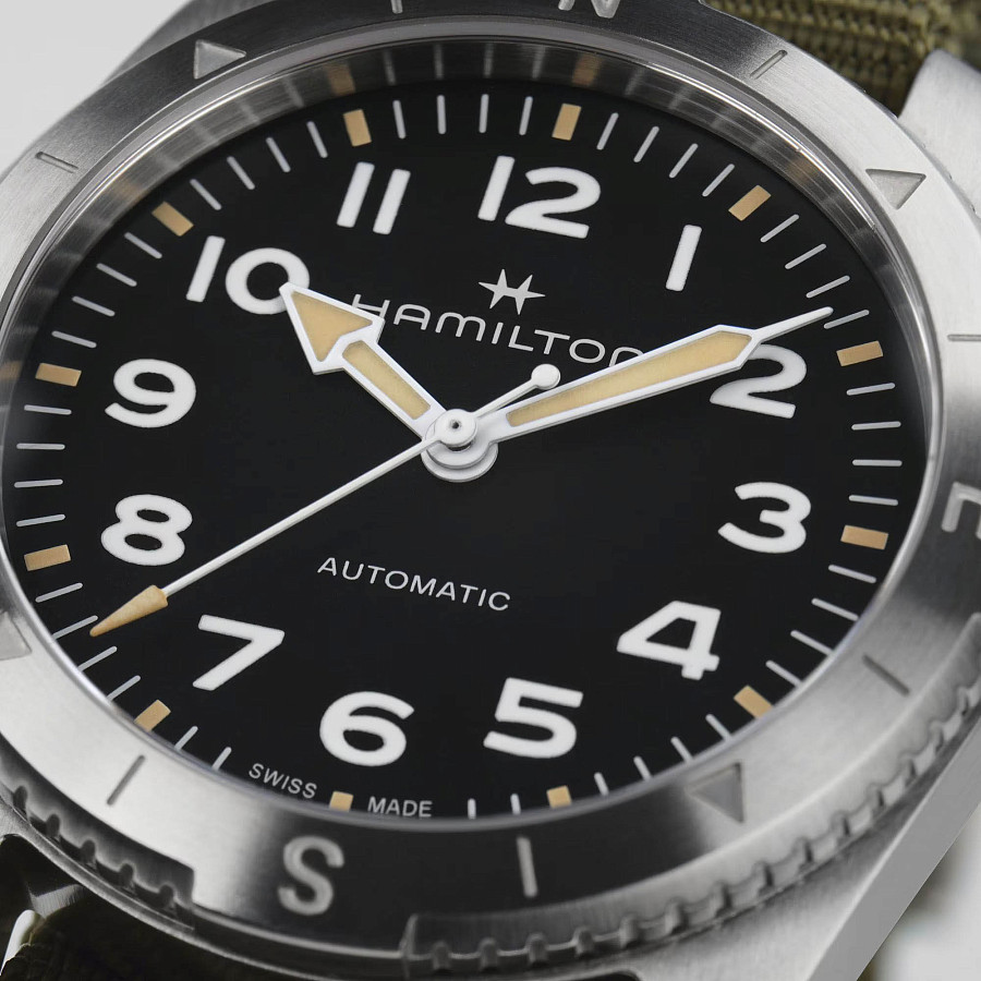 Часы Hamilton Khaki Field Expedition Auto H70225931 — механические, сталь