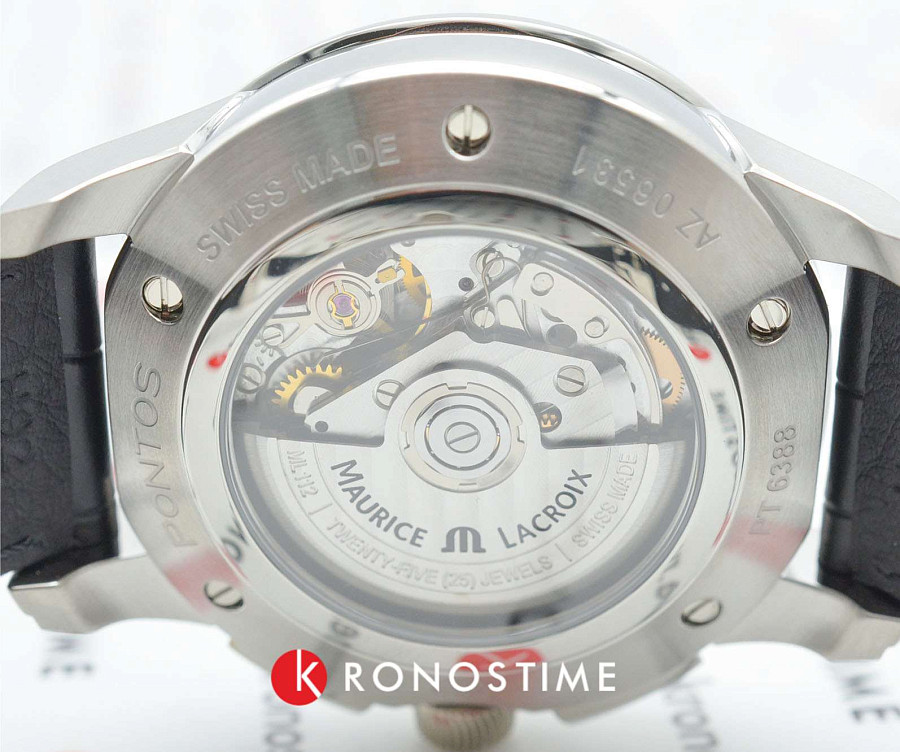 Часы Maurice Lacroix Pontos Chronograph PT6388-SS001-330-1 — Швейцария, механические