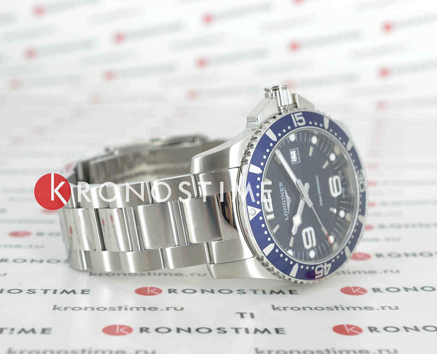 Часы Longines HydroConquest L3.840.4.96.6 — металл сталь, Швейцария