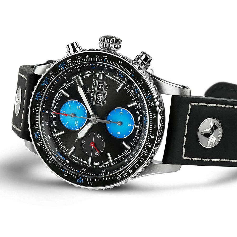 Часы Hamilton Khaki Aviation Converter Air Zermatt Limited Edition H76706730 — сталь металл, Швейцария