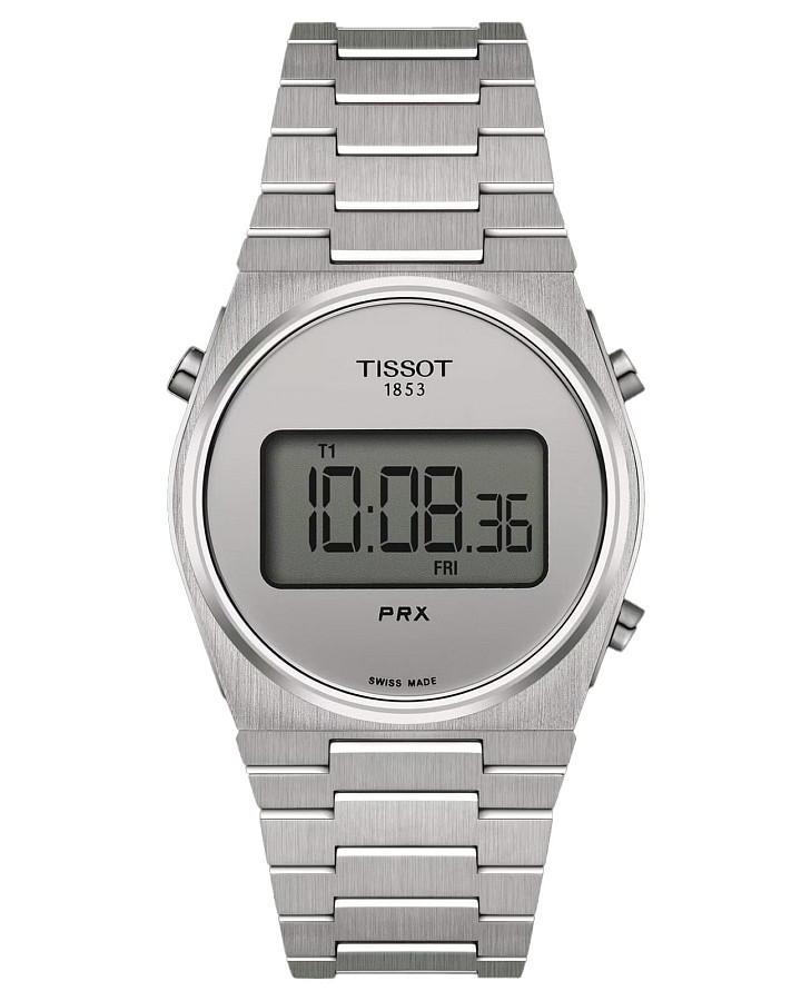 Часы Tissot PRX Digital T137.263.11.030.00 — мужские, антрацитовый