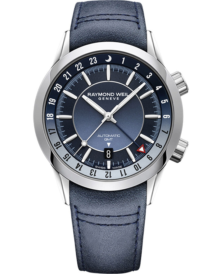 Часы Raymond Weil Freelancer 2761-STC-50001 — мужские, синий
