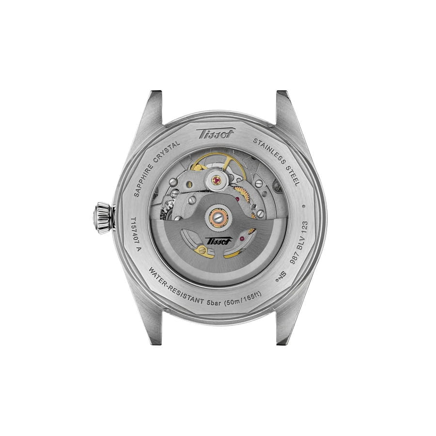 Часы Tissot Visodate 39mm T157.407.11.051.00 — механические, Швейцария, мужские