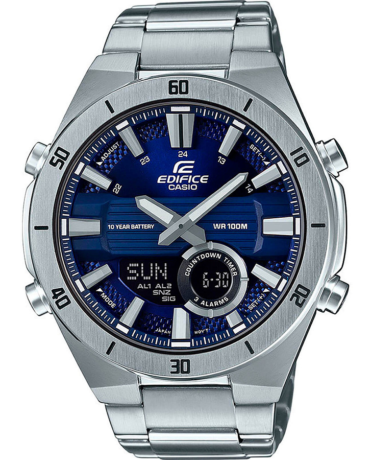 Часы Casio Edifice ERA-110D-2A — мужские, синий