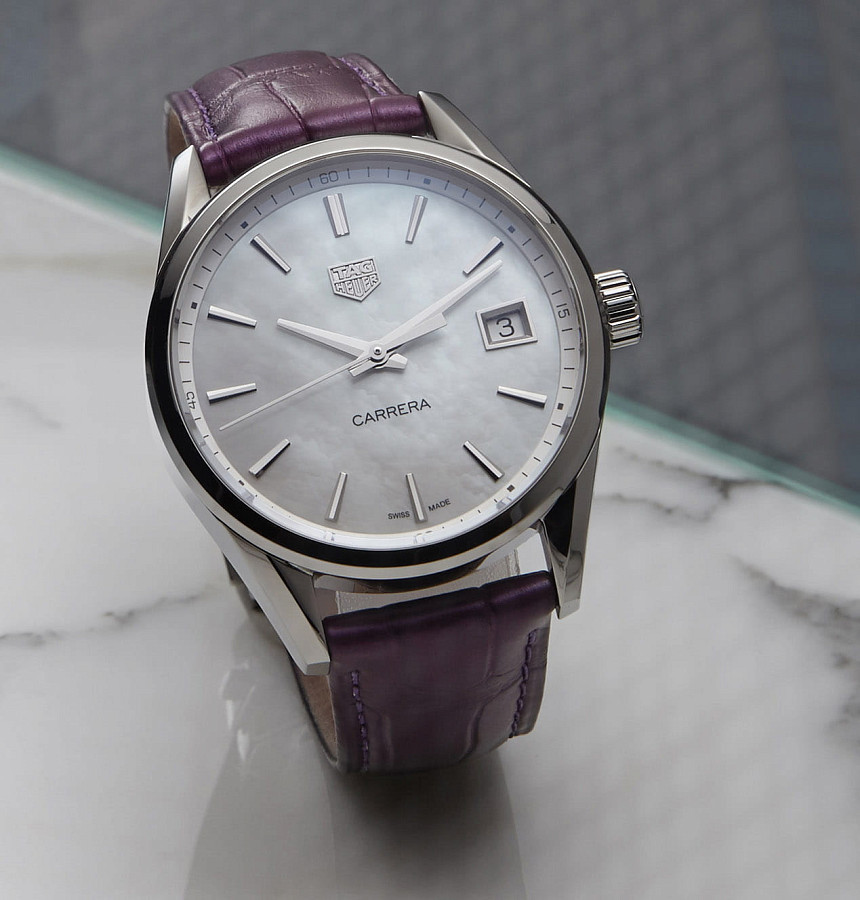 Часы TAG Heuer Carrera Lady WBK1311.FC8261 — сталь металл, кожаный