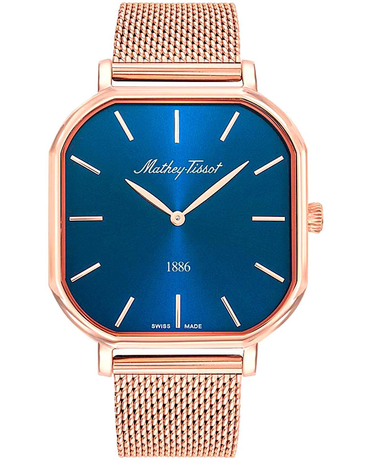 Часы Mathey-Tissot Monsoon H7917PBU — мужские, синий