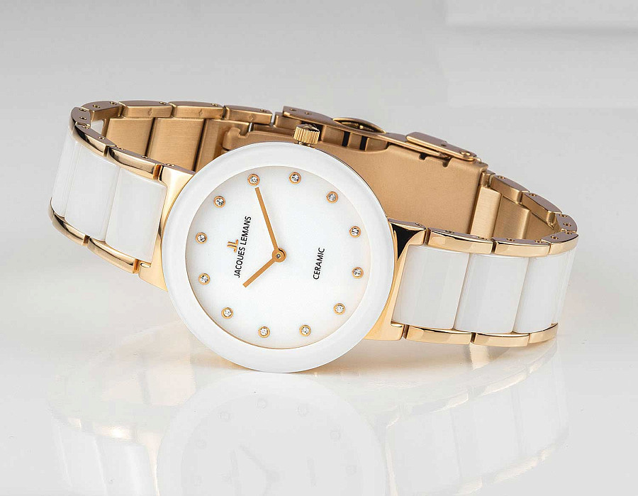 Часы Jacques Lemans High Tech Ceramic 42-7L — сталь металл, Австрия
