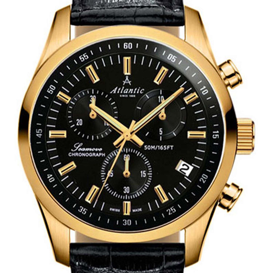 Часы Atlantic Seamove 65451.45.61 — сталь металл, Швейцария
