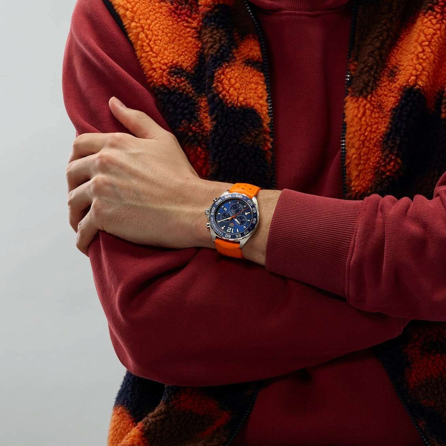 Часы TAG Heuer Formula 1 Chronograph CAZ1014.FT8028 — резина, мужские