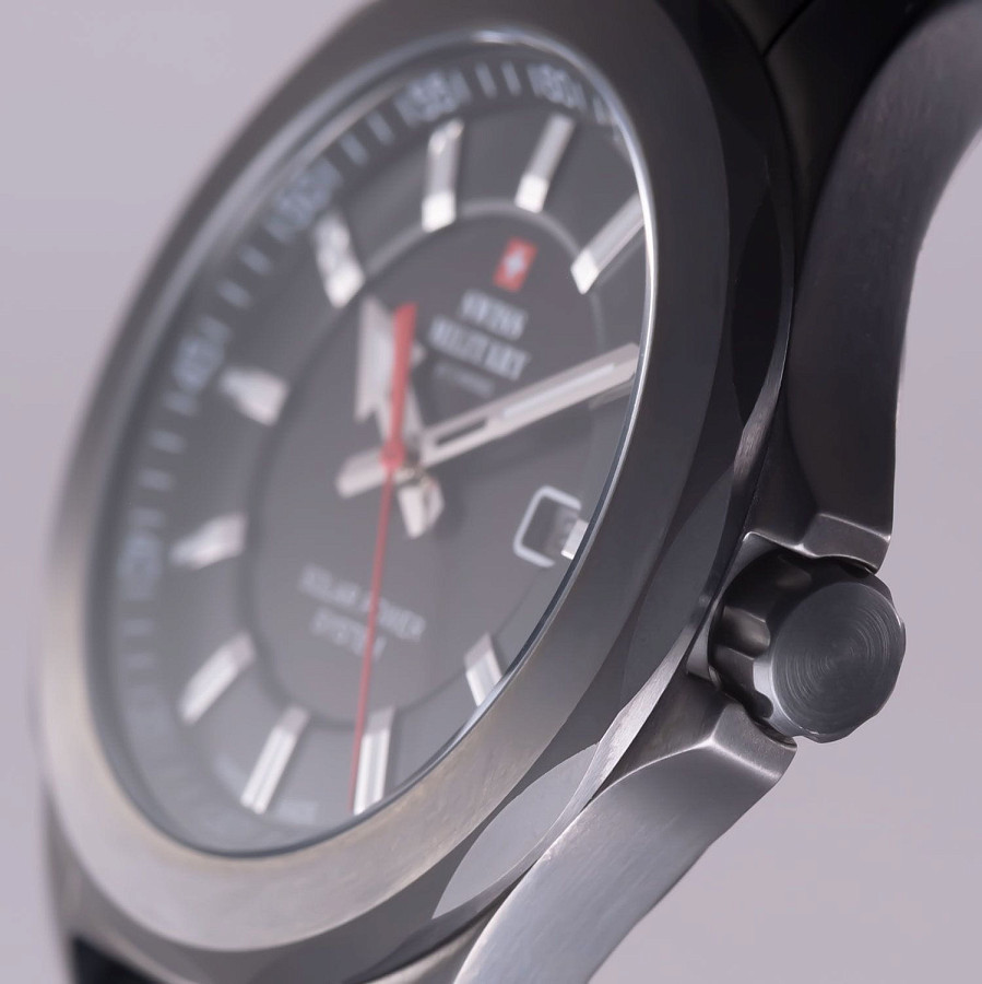 Часы Swiss Military by Chrono Solar Power SMS34073.07 — кожаный, мужские