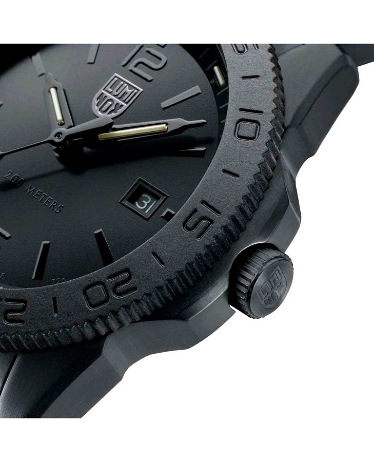 Часы Luminox Pacific Diver XS.3121.BO.1 — черный, сталь металл