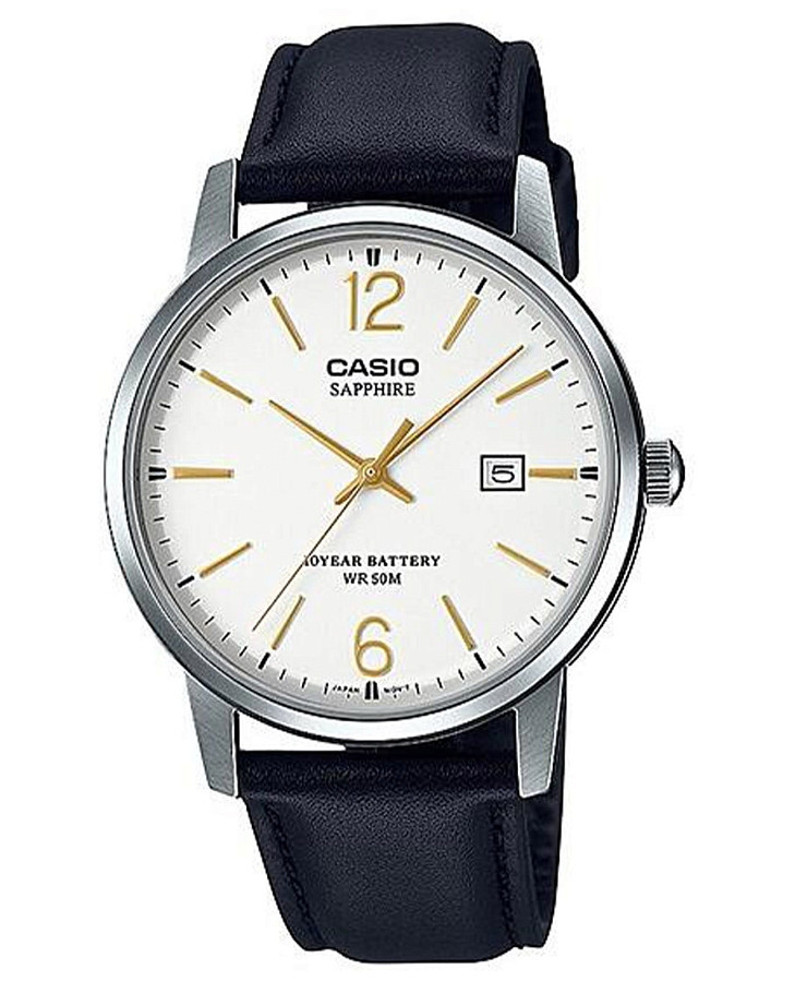 Часы Casio Collection MTS-110L-7A — мужские, белый