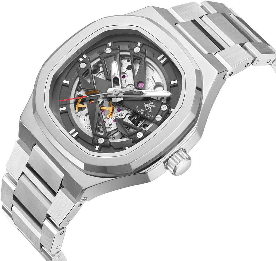 Часы Beverly Hills Polo Club BP3686X.330 — кварцевые, сталь металл