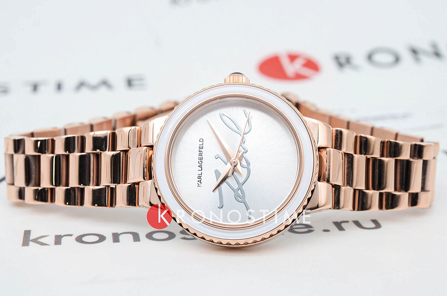 Часы Karl Lagerfeld Kaiser R0553104507 — кварцевые, сталь металл