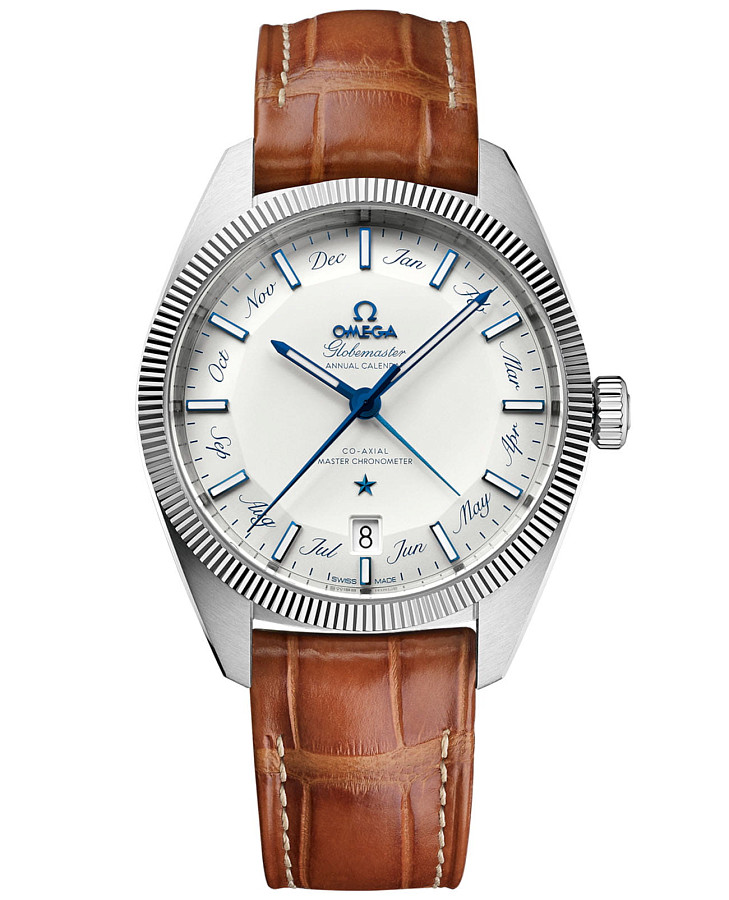 Часы Omega Constellation Globemaster 130.33.41.22.02.001 — мужские, белый