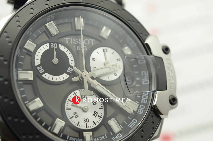 Часы Tissot T-Race Chronograph T115.417.27.061.00 — черный, сталь металл