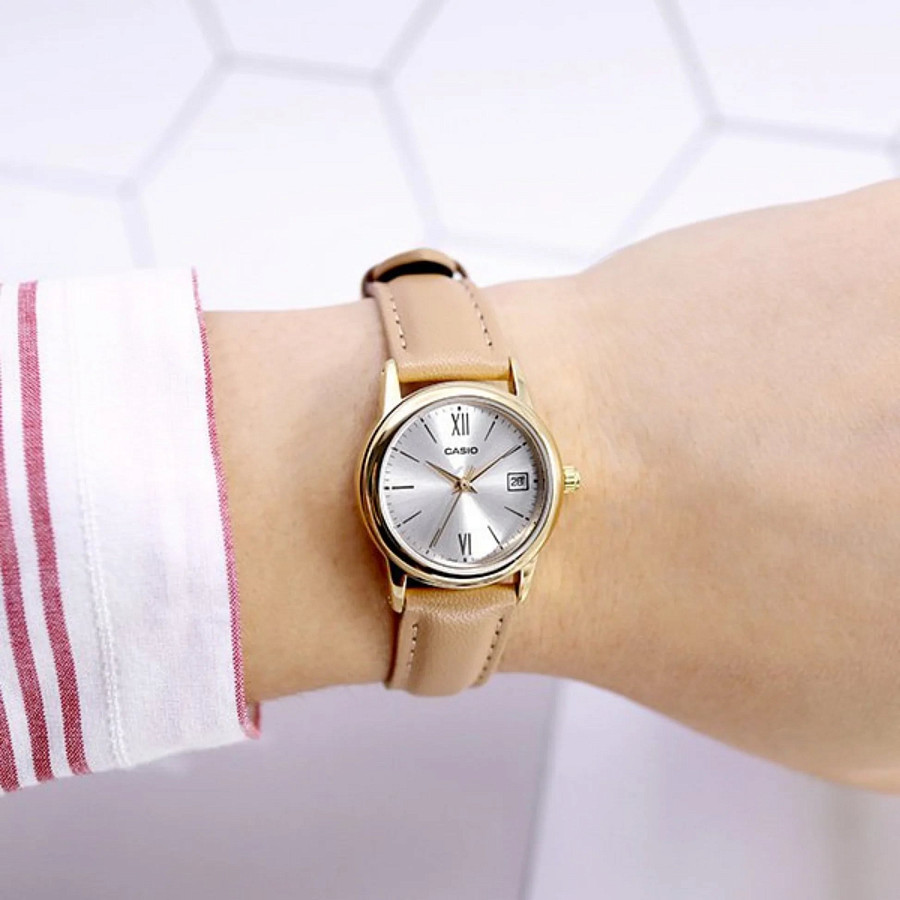 Часы Casio Collection LTP-V002GL-7B3 — кварцевые, сталь