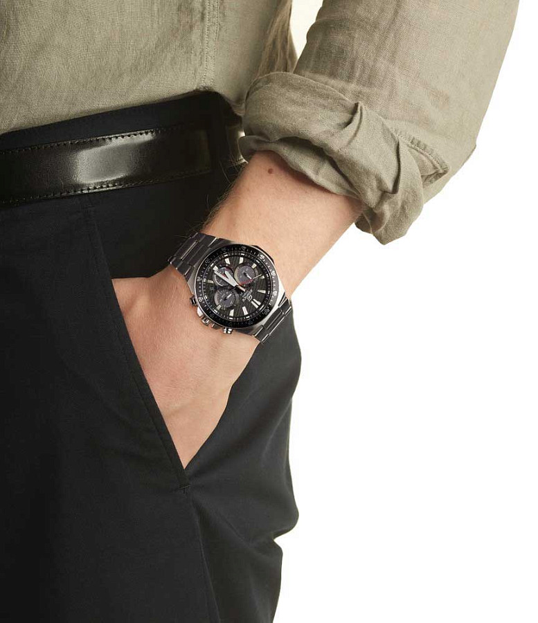 Часы Casio Edifice EFS-S600D-1A4 — сталь металл, Япония