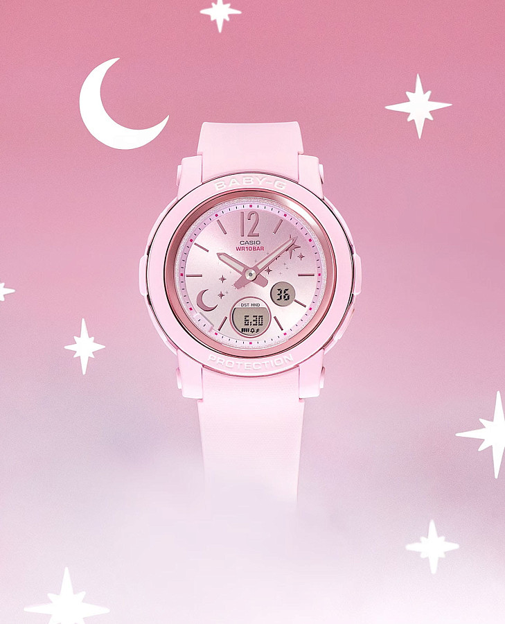 Часы Casio Baby-G BGA-290DS-4A — Япония, кварцевые