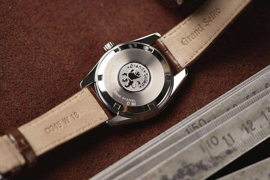 Часы Seiko Grand Seiko SBGW293G — мужские, коричневый