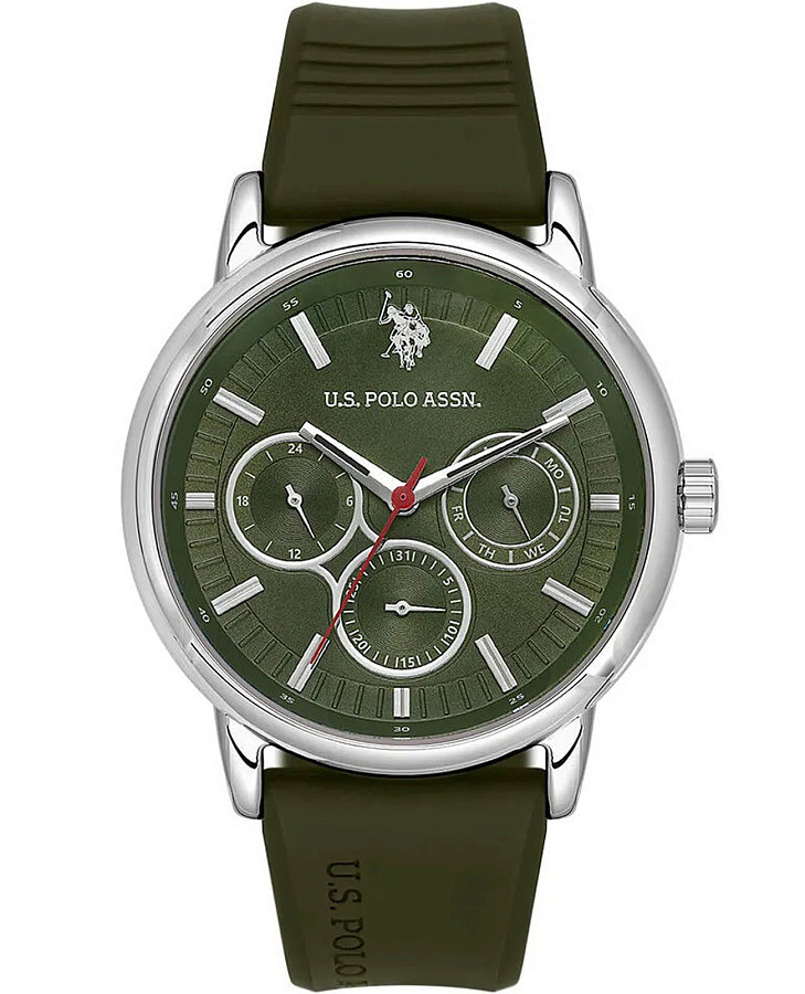 Часы U.S. Polo Assn. Crossing USPA1098-03 — мужские, зеленый