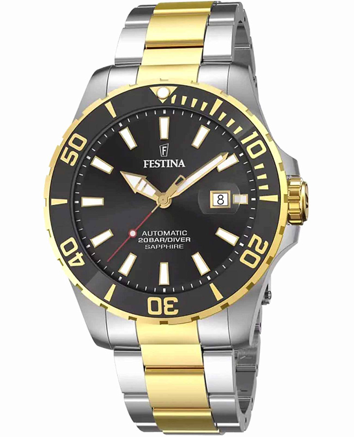 Часы Festina Automatic F20532/2 — мужские, черный