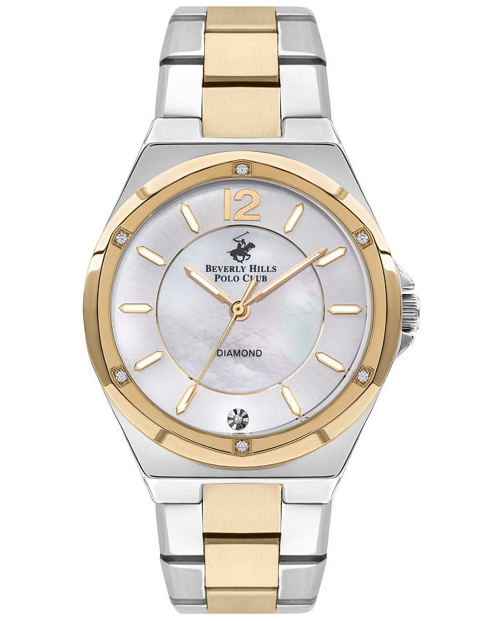 Часы Beverly Hills Polo Club BP3351X.220 — женские, перламутровый