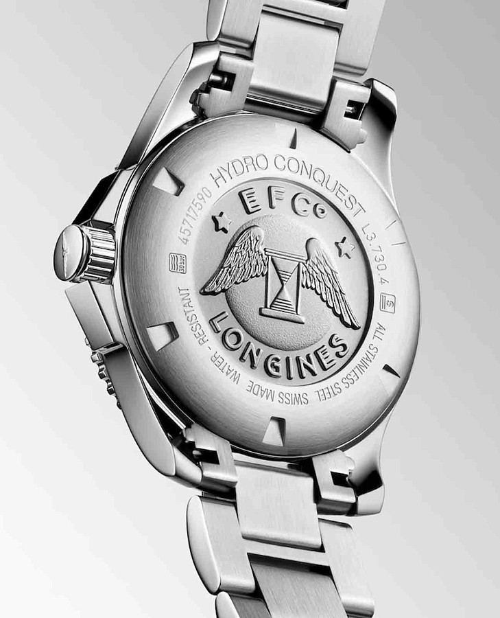 Часы Longines HydroConquest L3.730.4.56.6 — алюминий металл сталь, Швейцария