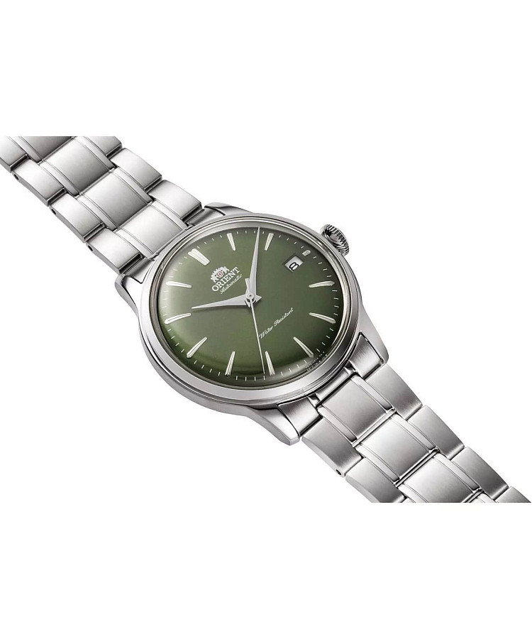 Часы Orient Classic Automatic RA-AC0M09E (RN-AC0M09E) — зеленый, сталь металл