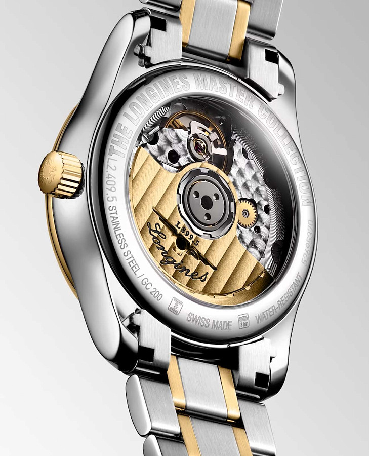 Часы Longines Master Collection L2.409.5.87.7 — механические, сталь металл
