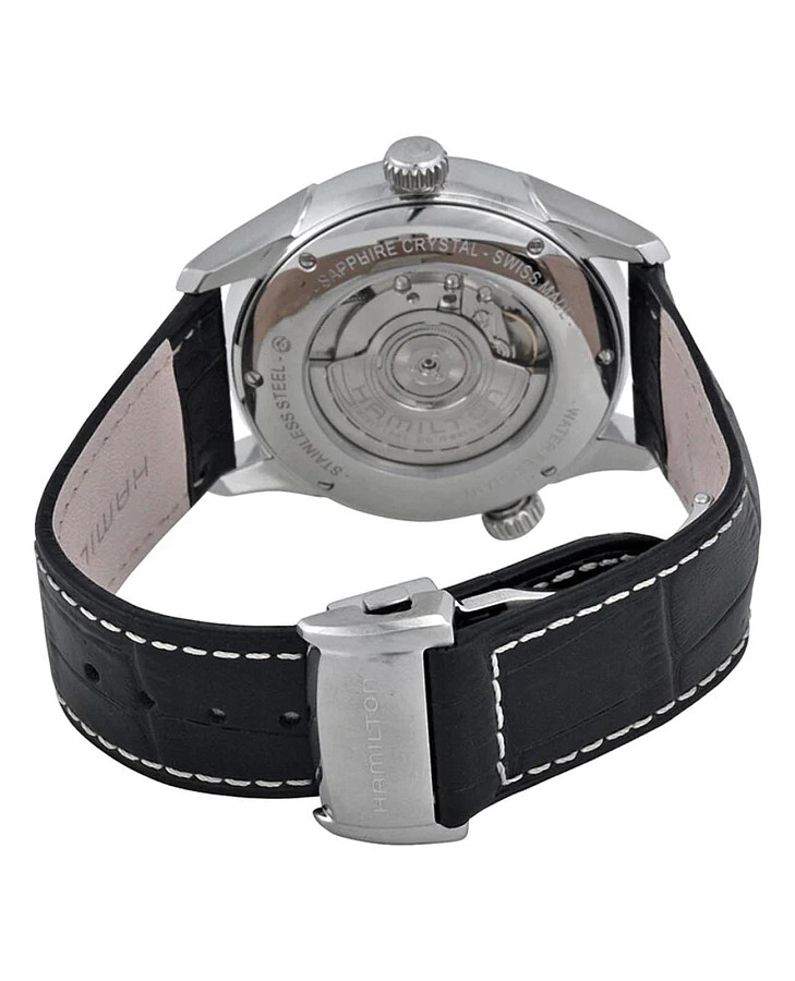 Часы Hamilton Jazzmaster GMT Auto H32695731 — механические, металл сталь