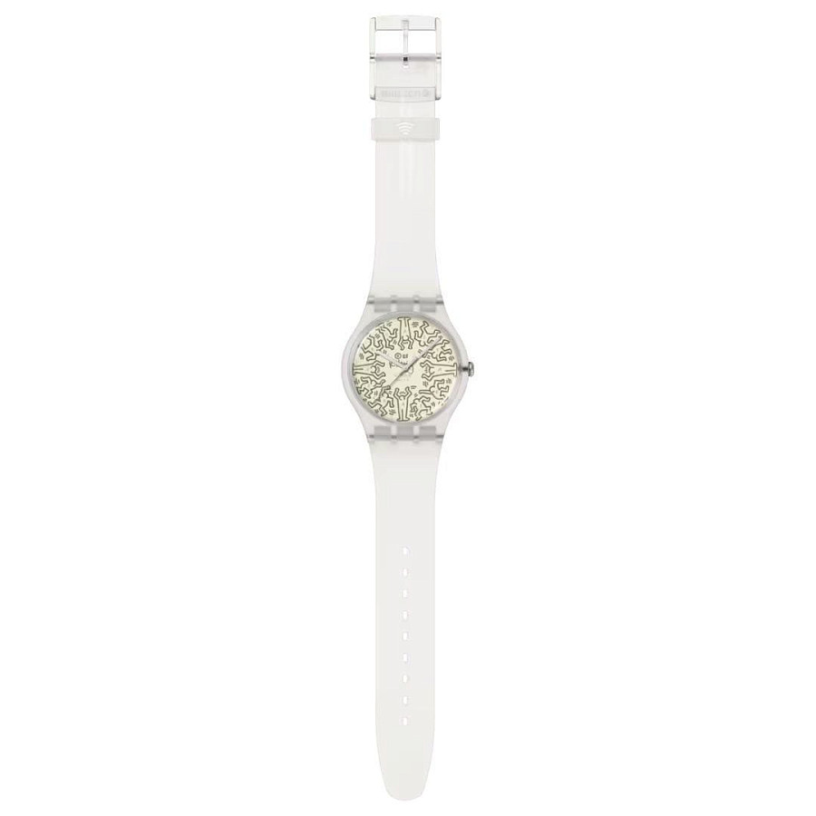 Часы Swatch New Gent Biosourced Swatch Pay! SO29Z146-5300 — пластик, Швейцария