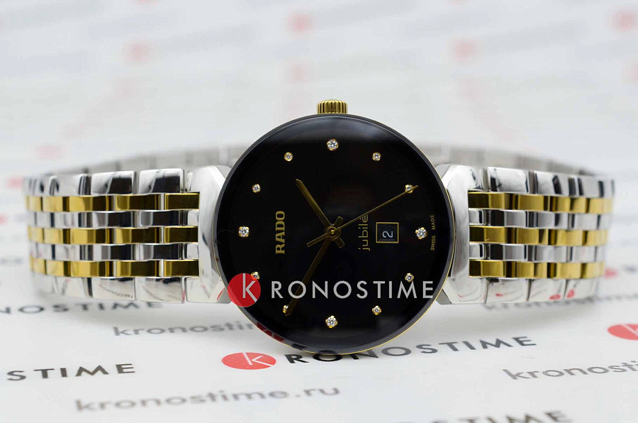 Часы Rado Florence Diamonds R48913743 — кварцевые, сталь металл
