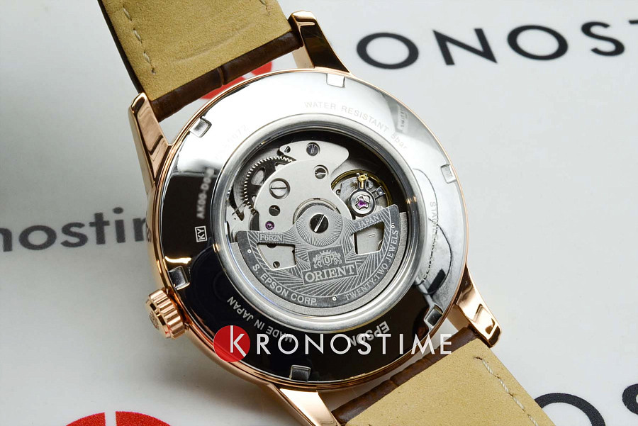Часы Orient Sun and Moon RA-AK0001J (RN-AK0001J) — мужские, кожаный
