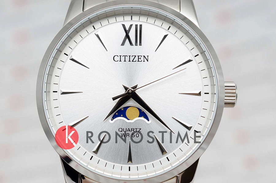 Часы Citizen Basic Moonphase AK5000-54A — сталь металл, Япония