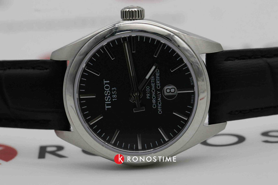 Часы Tissot PR 100 Lady COSC T101.251.16.051.00 — сталь металл, Швейцария