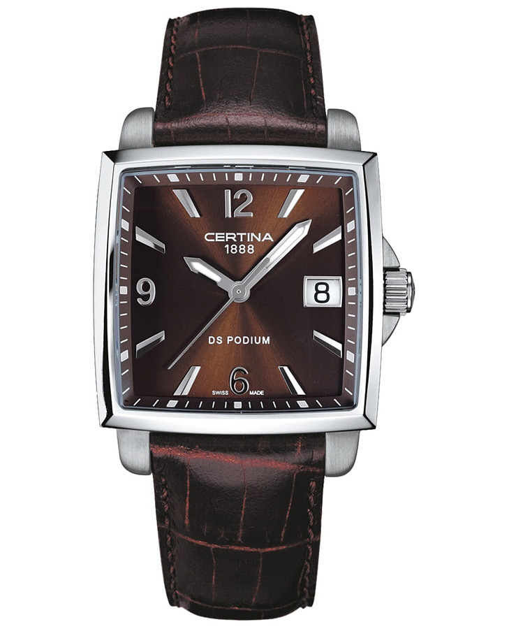 Часы Certina DS Podium C001.310.16.297.00 — женские, бордовый
