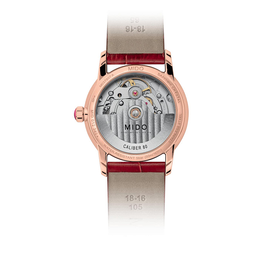 Часы Mido Baroncelli Lady Necklace M037.807.36.031.01 — механические, сталь металл